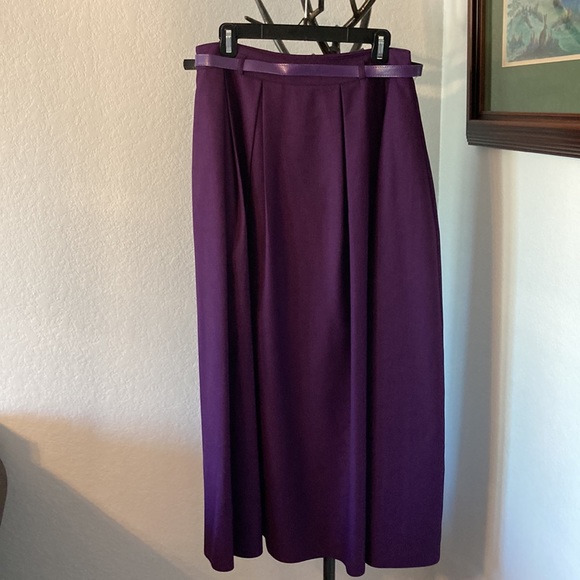 Vintage Maxi Skirt By Akyol Purple Color Size M - Picture 6 of 10